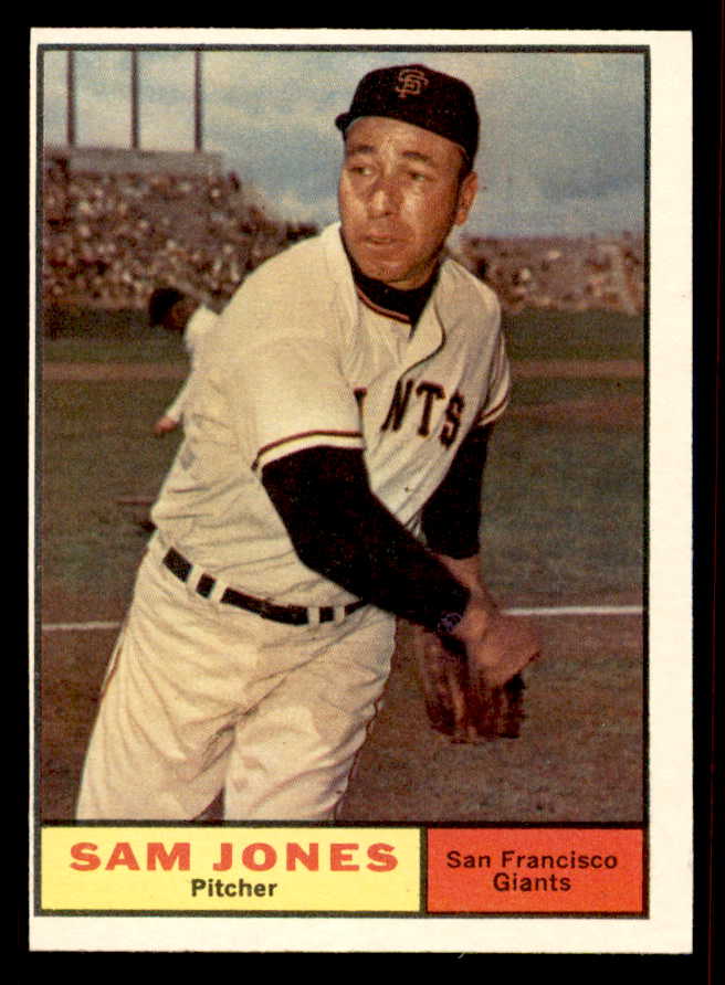 1961 Topps Baseball #555 Sam Jones Giants VG-EX 542805