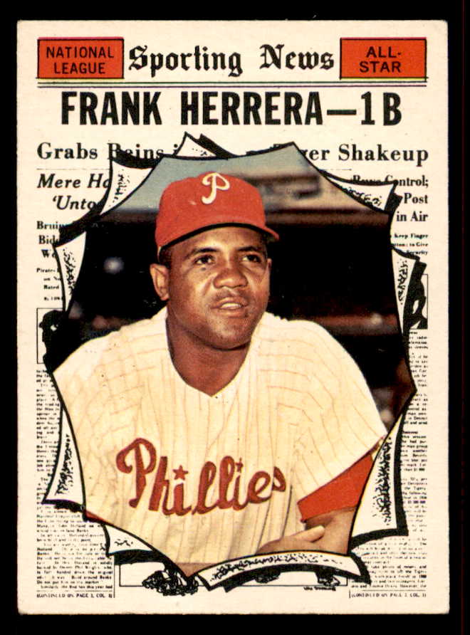 1961 Topps Baseball #569 Frank Herrera A.S. Phillies VG-EX 542810