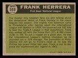 1961 Topps Baseball #569 Frank Herrera A.S. Phillies VG-EX 542810
