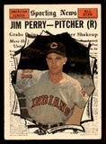 1961 Topps Baseball #584 Jim Perry A.S. Indians VG-EX 542812