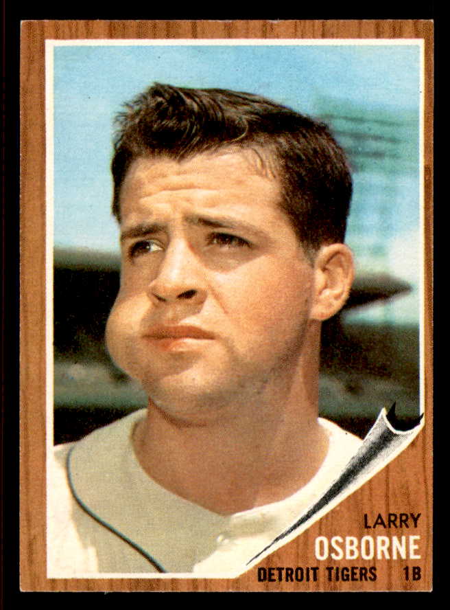 1962 Topps Baseball #583 Larry Osborne Tigers NR-MT 542815
