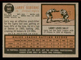 1962 Topps Baseball #583 Larry Osborne Tigers NR-MT 542815