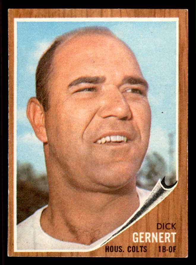 1962 Topps Baseball #536 Dick Gernert Colt .45s EX-MT 542819