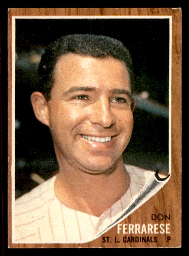 1962 Topps Baseball #547 Don Ferrarese Cardinals EX-MT 542822