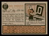 1962 Topps Baseball #547 Don Ferrarese Cardinals EX-MT 542822