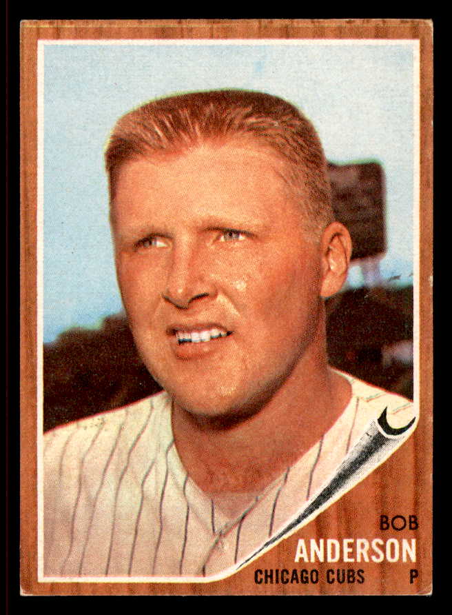 1962 Topps Baseball #557 Bob Anderson Cubs EX-MT 542824
