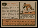 1962 Topps Baseball #557 Bob Anderson Cubs EX-MT 542824