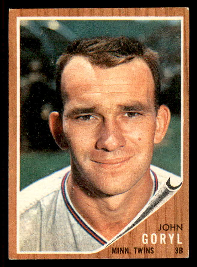 1962 Topps Baseball #558 John Goryl Twins EX-MT 542825