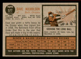 1962 Topps Baseball #577 Dave Nicholson Orioles EX-MT 542829
