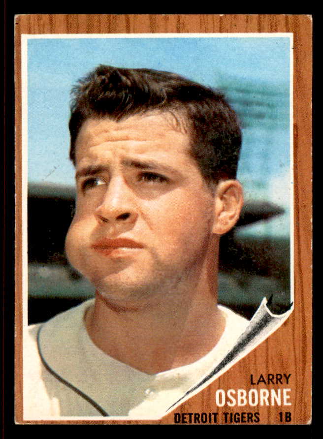 1962 Topps Baseball #583 Larry Osborne Tigers EX-MT 542833