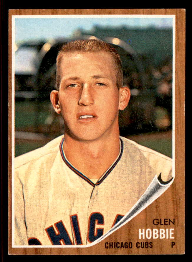 1962 Topps Baseball #585 Glen Hobbie Cubs EX-MT 542834