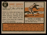 1962 Topps Baseball #586 Sammy Esposito White Sox EX-MT 542835