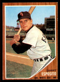 1962 Topps Baseball #586 Sammy Esposito White Sox EX-MT 542836