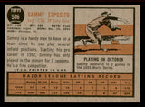 1962 Topps Baseball #586 Sammy Esposito White Sox EX-MT 542836