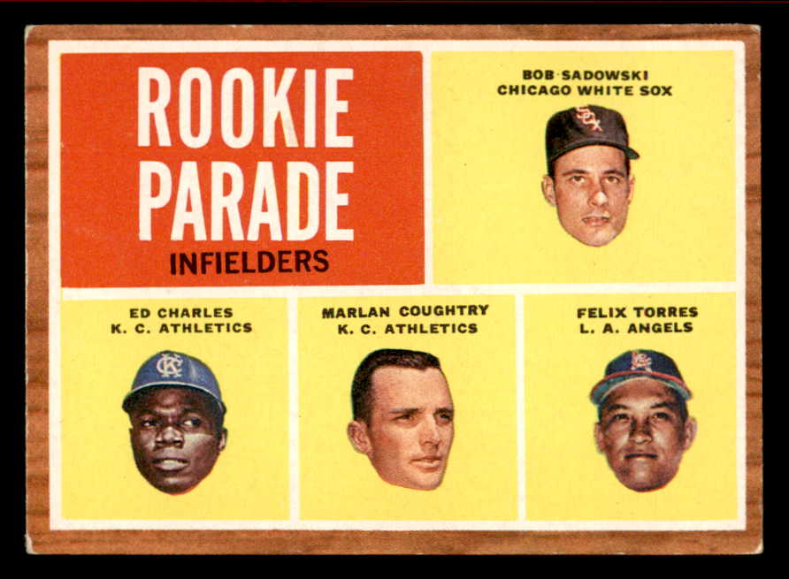 1962 Topps Baseball #595 Ed Charles A's VG-EX/EX 542843