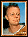 1962 Topps Baseball #532 Dick Stigman Twins VG-EX 542848