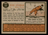1962 Topps Baseball #532 Dick Stigman Twins VG-EX 542848