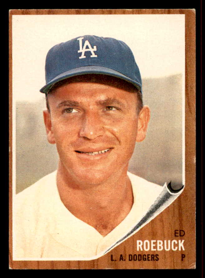 1962 Topps Baseball #535 Ed Roebuck Dodgers VG-EX 542849