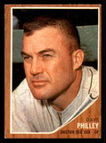 1962 Topps Baseball #542 Dave Philley Red Sox VG-EX 542850