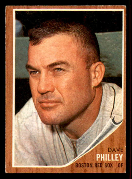 1962 Topps Baseball #542 Dave Philley Red Sox VG-EX 542850