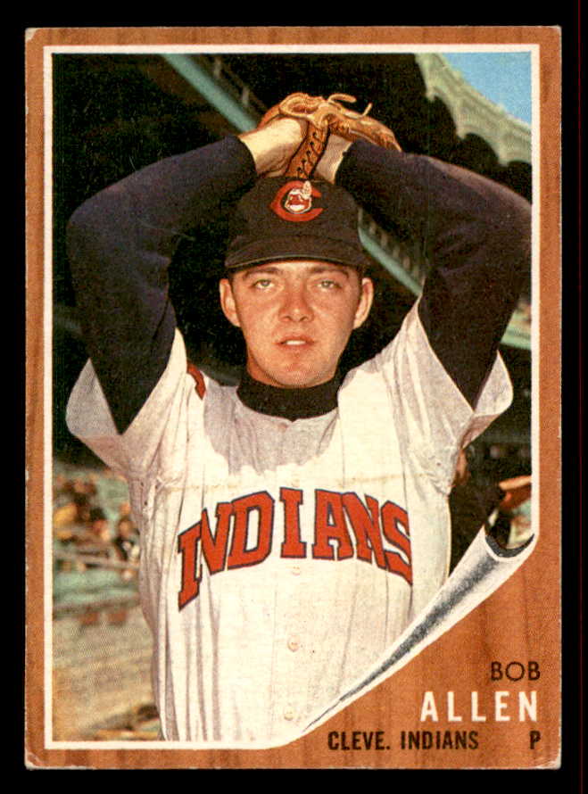 1962 Topps Baseball #543 Bob Allen Indians VG-EX 542851