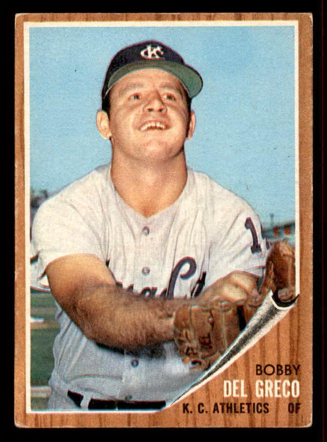 1962 Topps Baseball #548 Bobby Del Greco A's VG-EX 542852
