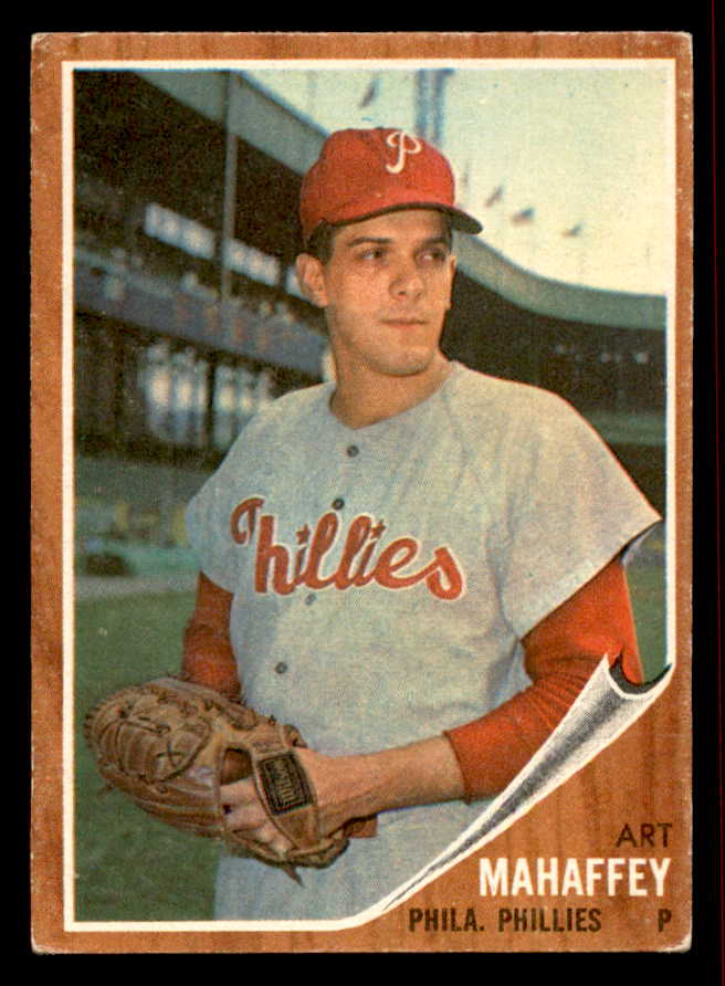 1962 Topps Baseball #550 Art Mahaffey Phillies VG-EX 542853