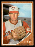 1962 Topps Baseball #562 Bill Henry Reds VG-EX 542857