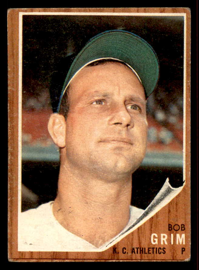 1962 Topps Baseball #564 Bob Grim A's VG-EX 542858
