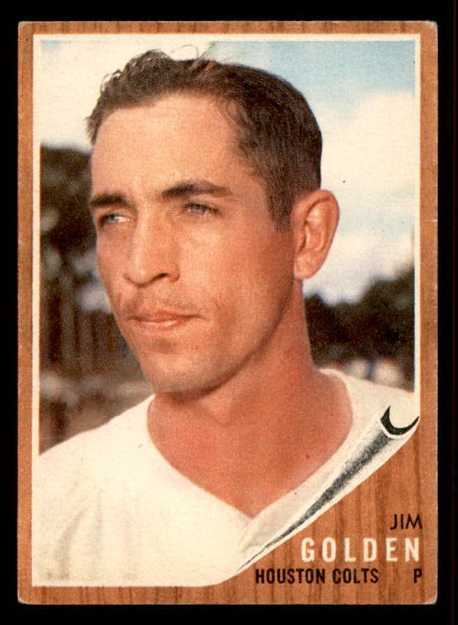 1962 Topps Baseball #568 Jim Golden Colt .45s VG-EX 542860