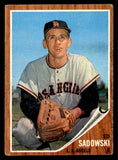 1962 Topps Baseball #569 Ed Sadowski Angels VG-EX 542861