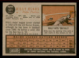 1962 Topps Baseball #571 Billy Klaus Phillies VG-EX 542862