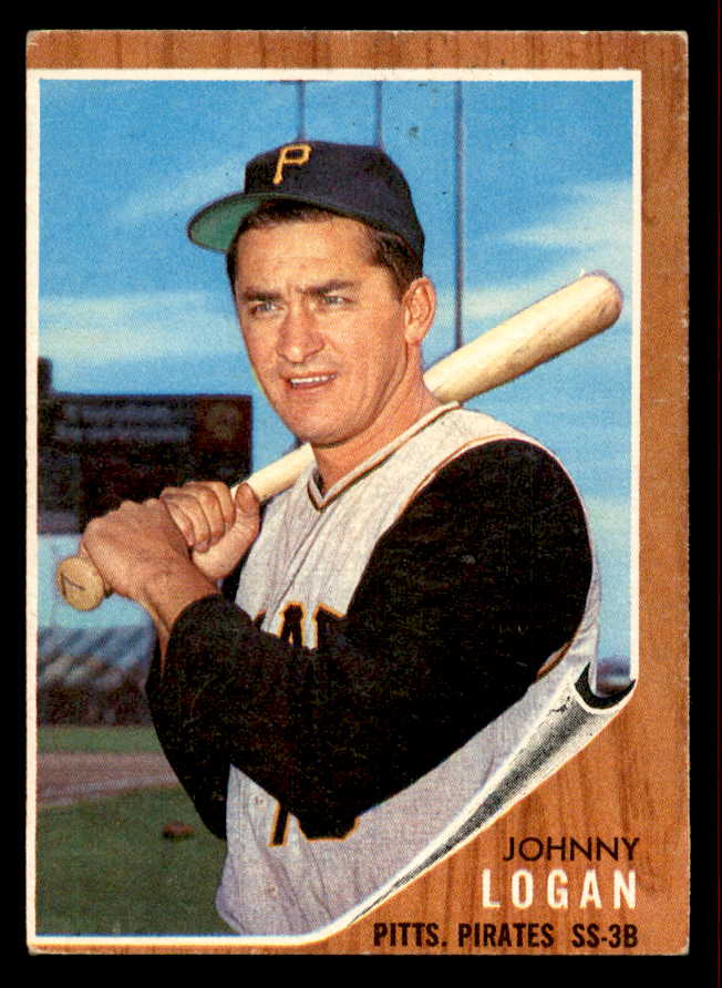 1962 Topps Baseball #573 Johnny Logan Pirates VG-EX 542863