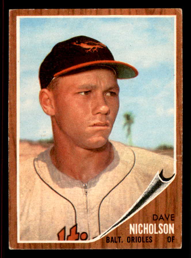 1962 Topps Baseball #577 Dave Nicholson Orioles VG-EX 542865