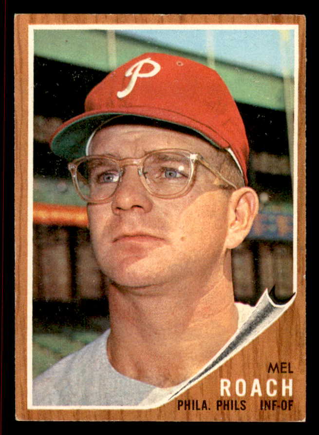 1962 Topps Baseball #581 Mel Roach Phillies VG-EX 542866