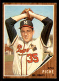 1962 Topps Baseball #582 Ron Piche Braves VG-EX 542867