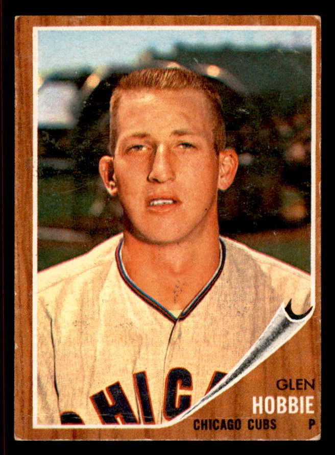 1962 Topps Baseball #585 Glen Hobbie Cubs VG-EX 542868
