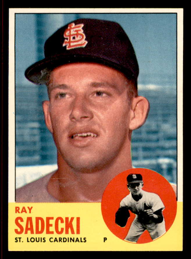 1963 Topps Baseball #486 Ray Sadecki Cardinals NR-MT 542871