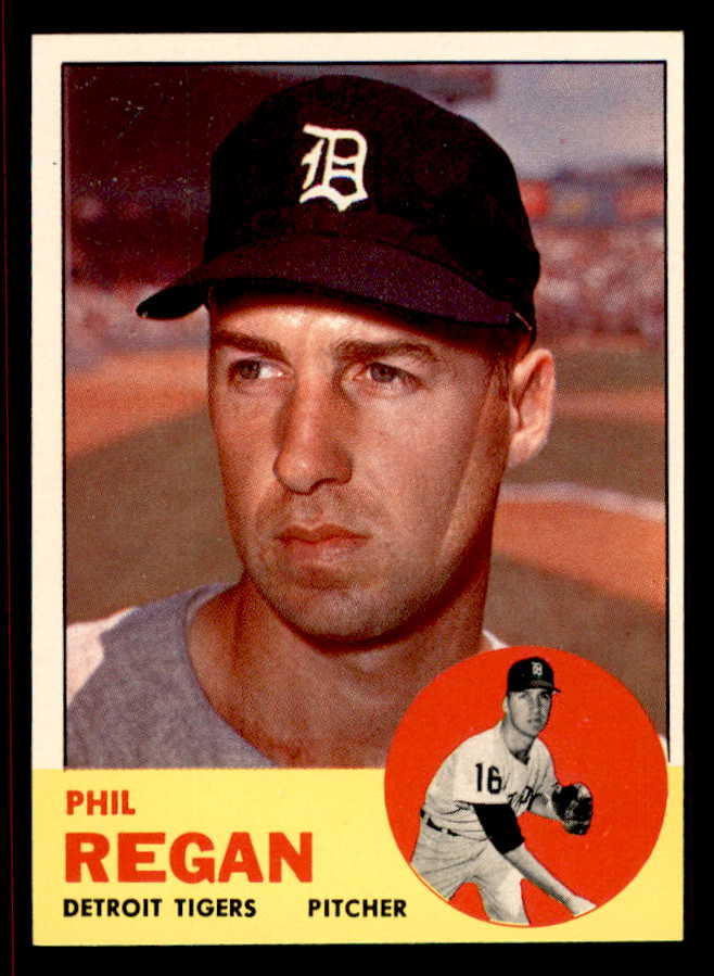 1963 Topps Baseball #494 Phil Regan Tigers NR-MT 542875