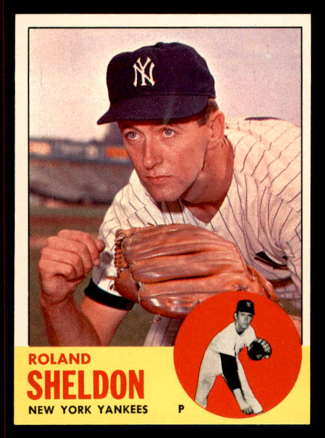 1963 Topps Baseball #507 Roland Sheldon Yankees NR-MT 542876