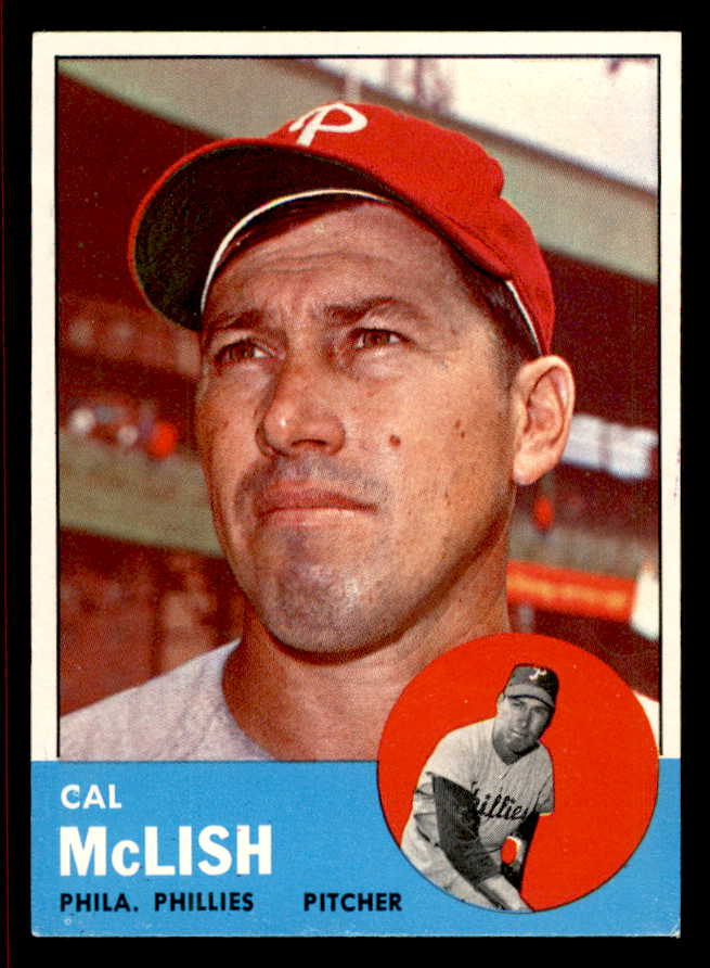 1963 Topps Baseball #512 Cal Mclish Phillies NR-MT 542877