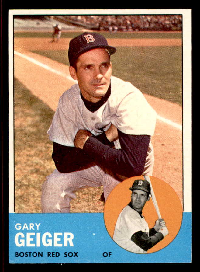 1963 Topps Baseball #513 Gary Geiger Red Sox NR-MT 542878