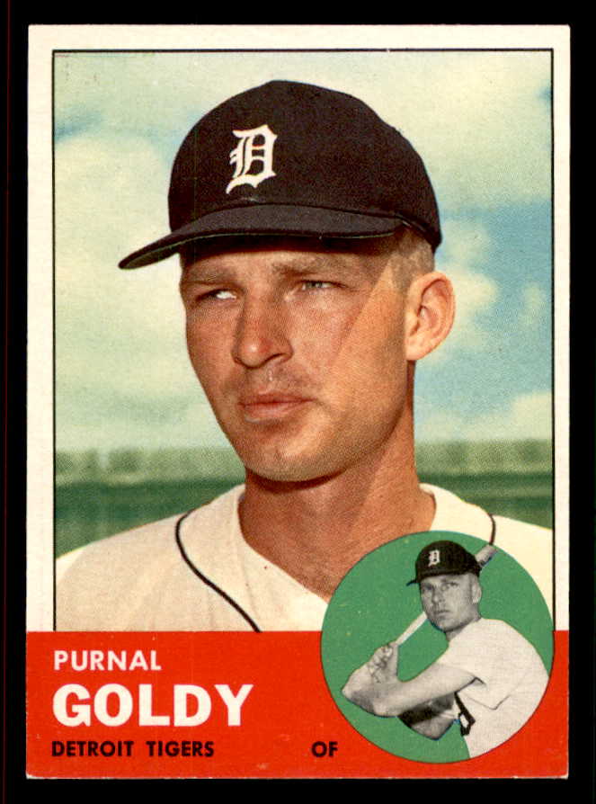 1963 Topps Baseball #516 Purnal Goldy Tigers NR-MT 542881