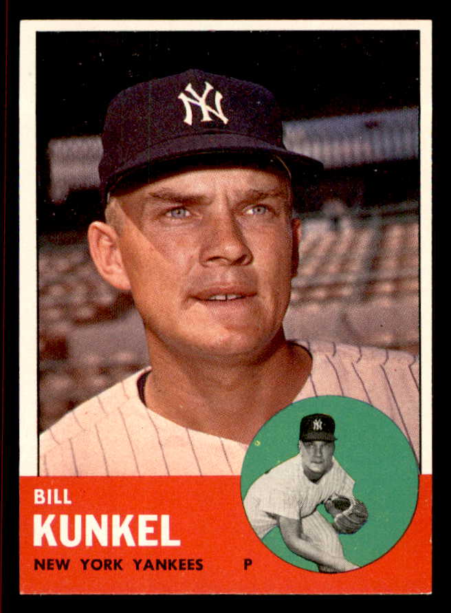 1963 Topps Baseball #523 Bill Kunkel Yankees NR-MT 542887