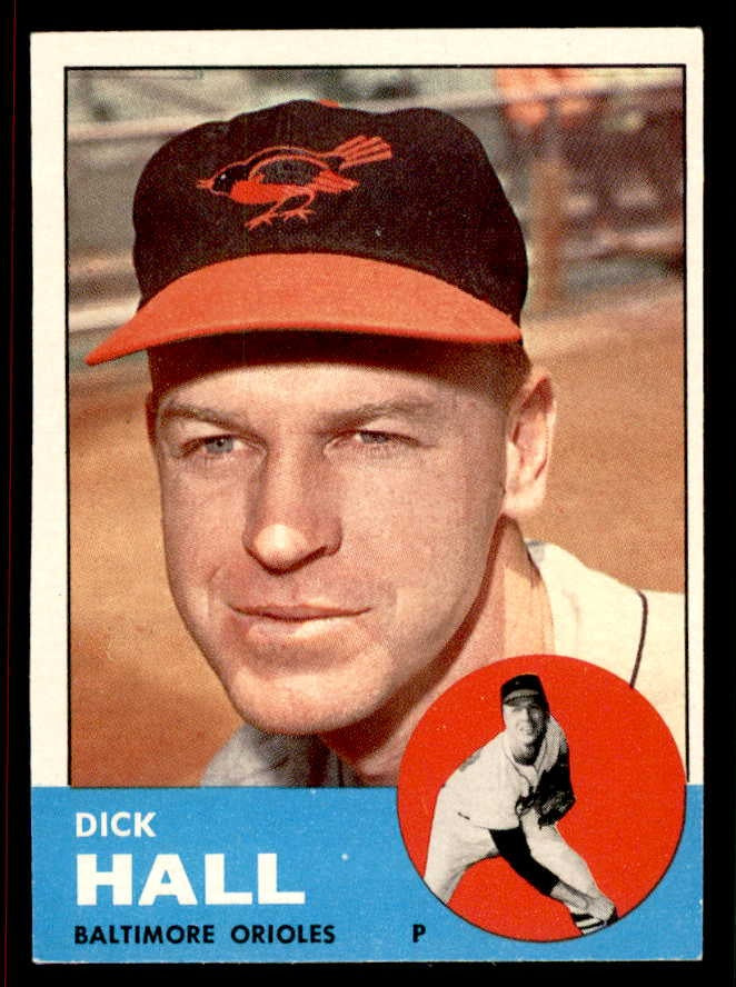1963 Topps Baseball #526 Dick Hall Orioles NR-MT 542888