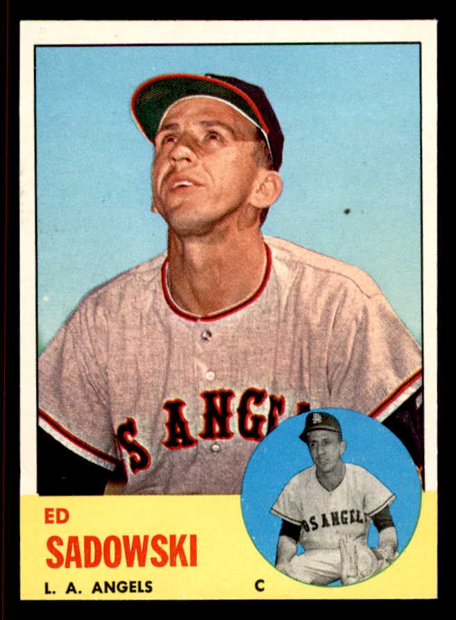 1963 Topps Baseball #527 Ed Sadowski Angels NR-MT 542889