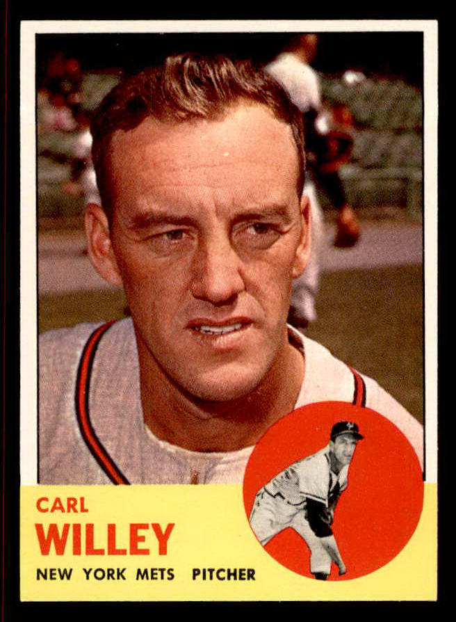 1963 Topps Baseball #528 Carl Willey Mets NR-MT 542890