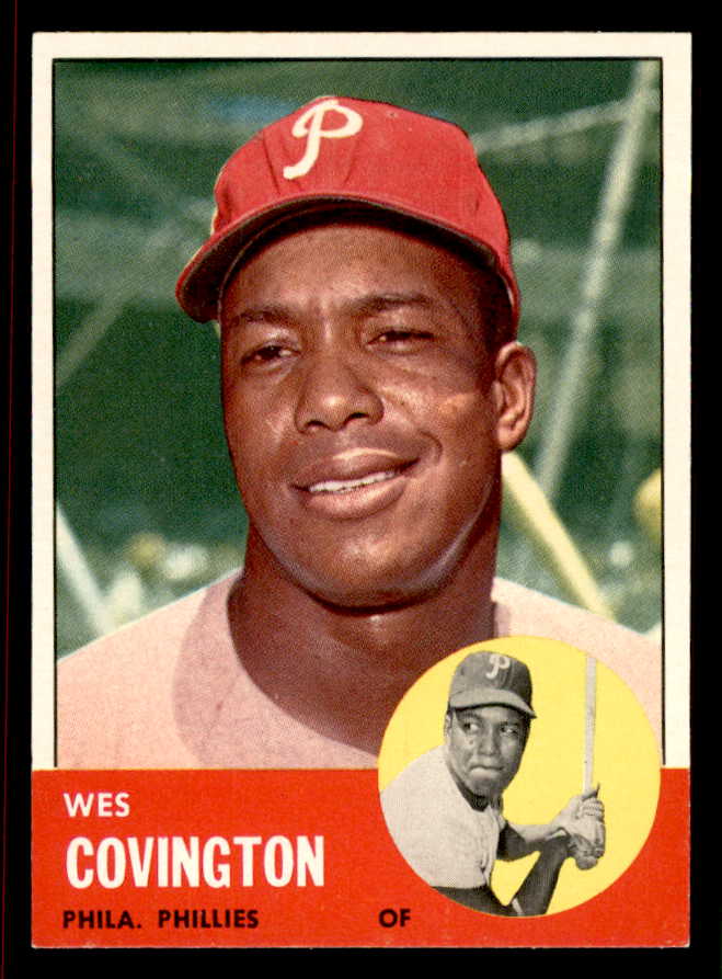 1963 Topps Baseball #529 Wes Covington Phillies NR-MT 542891