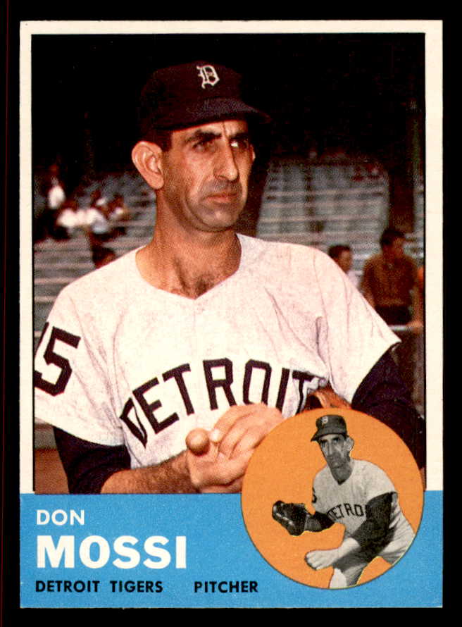 1963 Topps Baseball #530 Don Mossi Tigers NR-MT 542892