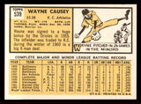 1963 Topps Baseball #539 Wayne Causey A's NR-MT 542899
